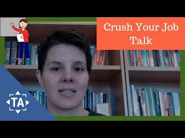 How To Give an Amazing Academic Job Talk