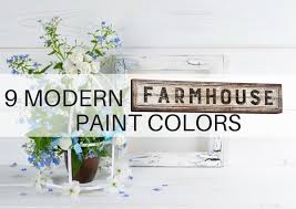 Blue, red, green and and yellow. Farmhouse Style Paint Colors And Decor The Flooring Girl