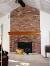 Before And After Painted Brick Fireplace