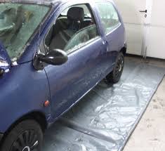 Wohnstyle24 bodenschutzmatte 2 3 x 5 2m. Auto Kfz Werkstatt Boden Schutzmatte 2 3x5m Garage Bodenabdeckung Abdeckfolie Ebay