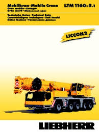 Liebherr Ltm 1160 Series Specifications Cranemarket