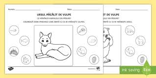 Imagini pentru fisă de lucru animale domestice uneste mama cu save image Ce MÄƒnancÄƒ Animalele Din PÄƒdure FiÈ™Äƒ De Activitate