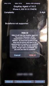 Press and hold both the side button and the volume down button until the power off slider appears. Grayshift Spyware Unlock Iphone Passcode Secretly All About Icloud And Ios Bug Hunting