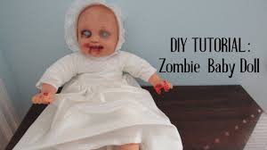 Zombie Baby Doll Diy Tutorial Halloween Diy Youtube