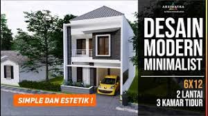 Check spelling or type a new query. Simple Dan Estetik Desain Rumah Modern Minimalis 2 Lantai Di Lahan 6x12 Youtube
