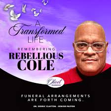 Rebellious Cole was the blueprint to being "SOLID". His impact and absence  will be felt for years to come. I'm still processing his transition, but  I'm glad that he doesn't have to