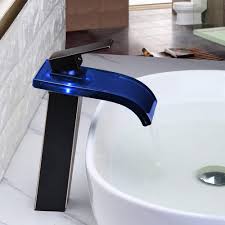 We would like to show you a description here but the site won't allow us. Glass Led Bathroom Sink Faucet Modern Waterfall Vessel Sink Mixer Tap No Battery Needed