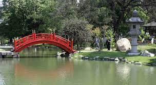 Divine Bridge Japanese Gardens Buenos Aires Argentina Bridge Japanese Garden Buenos Aires