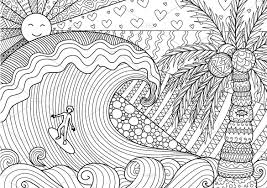 Free summer coloring pages for adults. Pin On Amazing