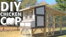 DIY Backyard Chicken Coop - YouTube