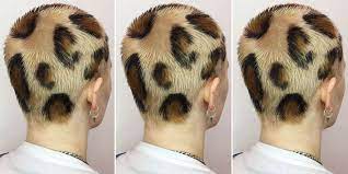 Silver gray ombre hair color ideas for short hair managed to supplant the burning red, cold blue and extravagant purple hair dye. Leopard Print Hair Leopard Print Dye Job