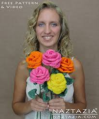 Maybe you would like to learn more about one of these? Ravelry Crochet Flower Rose Bouquet Pattern By Naztazia