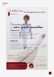 Signimo Courtage En Pret Immobilier 40x60 Fr Affiche Credit Immobilier Emprunt