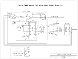 Supaya paham, kita harus mengenali 3 macam skema inverter berikut ini Skema Rangkaian Inverter 5000 Watt Dengan Gambar