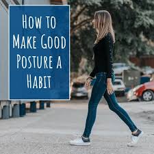 One of the most popular ways for how to improve posture quickly are back braces and vests that actively correct how you are aligned. How To Make Good Posture A Habit 9 Easy Tips
