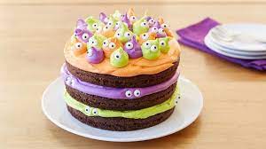 Spooky Eyeball Halloween Cake Recipe Halloween Cake Recipes Halloween Cakes Easy Cake Recipes For Kids