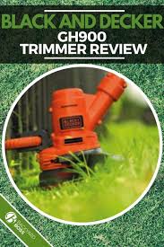 Black And Decker Grass Hog Battery Operated Black And Decker Gh900 Trimmer Review Trimmers Gardening Gear Black Decker