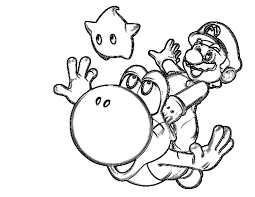 Super Mario Yoshi Coloring Pages Educative Printable Coloring Pages Nintendo Mini Classic Mario Yoshi