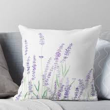 Purple Lavender Throw Pillow By Colorandcolor In 2020 Lavender Throw Pillows Lavender Bedroom Decor Lavender Bedding