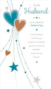 Although fathers may seem unemotional, they are quite suckers for messages to my dearest daddy, happy father's day! For My Husband As We Celebrate Father S Day Card Whsmith
