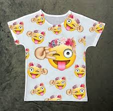 Cute Smile Flowers Emoji Summer T Shirt Backside White Sizes S Xxl Emoji Wallpaper Cute Emoji Wallpaper Emoji Backgrounds