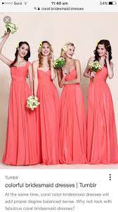 Pin By Diana Diaz On Dresses Coral Bridesmaid Dresses Coral Colored Bridesmaid Dresses Summer Bridesmaid Dresses