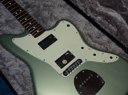 Jazzmaster® guitar pickguard bridge routing options. Fender Player Jazzmaster Pickguard With Hh Paf Humbucker Reverb