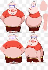 Santa Claus Cartoon Cartoon of a sick santa holding his sour stomach and. subpng