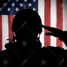 Maybe you would like to learn more about one of these? American Usa Soldatbegrussung Auf Usa Flagge Lizenzfreie Fotos Bilder Und Stock Fotografie Image 41773852