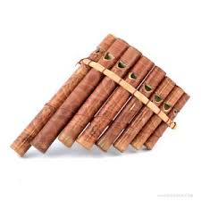 Curved Wood Pan Flute Pan Flute Flute Hippie Shop