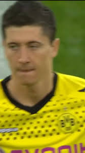 Clips of Lewandowski Celebration at Dourtmand