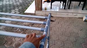 Bahannya dapat menggunakan pipa paralon pvc yang dijual bebas di pasaran. Jemuran Dari Pipa Paralon Youtube
