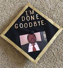 The Office Graduation Caps 71 Better Than Pretzel Day Ideas High School Graduation Cap Graduation Cap College Grad Cap Ideas