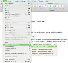 Steps for old versions of google chrome How To Use Spell Check And Autocorrection In Pages On Mac