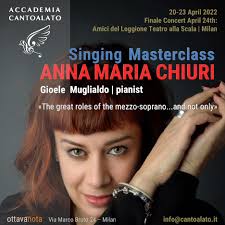 Congratulations to Anne Aguayo Johnson who has been invited to perform at  the Trentino Music Festival, singing the roles of Amore/Damigella in  L'incoronazione di Poppea. Anne is a student of Professor Lorraine