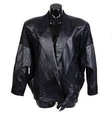 Vintage 80s Black Batwing Leather Jacket 80s Leather 80s Vintage Vintage Leather Batwing Jacket 80s Jacket Unisex Unisex Jacket Leather Jacket Unisex Jacket Leather