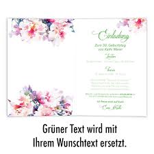 Dies ist der moment, wenn die partei, die heraussticht, das ereignis, das typisch für viele geburtstage ist. Einladungskarten Mit Aquarell Blumenmotiv