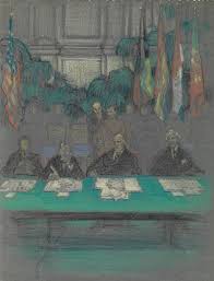 League stats conference south playoff. Violet Oakley Study For The League Of Nations Mural Four Men At Conference Table N D Pafa Pennsylvania Academy Of The Fine Arts