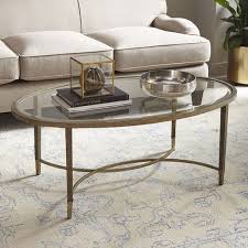 Dwellstudio Curtis Coffee Table Coffee Table Furniture Oval Glass Coffee Table