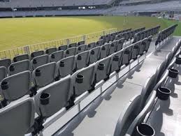 Accessible and enhanced amenity seats are located across every level of the stadium. Anti Slip Plywood Flooring Keeps Perth Optus Stadium Grandstand Safe Architecture Design
