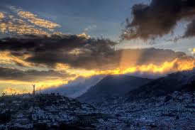 Atardecer En Quito Quito Quito Ecuador Ecuador