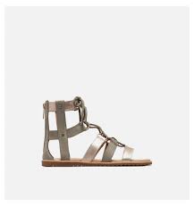 Sandals Sorel Ella Lace Up Sage Woman Alpinstore