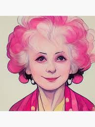 Barbara Cartland Art Print