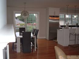 small living room kitchen open floor