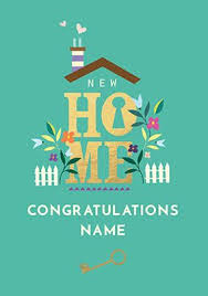I was making some cards for a friend of mine who is a realtor. New Home Cards Fast Delivery Funky Pigeon