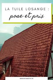 tuile losange pose et prix toiture toiture tuile tuile