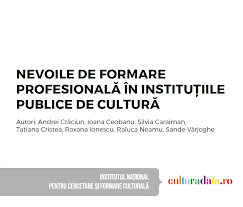 Prezentul studiu de identificare a nevoilor grupurilor defavorizate cu risc de excluziune social a fost elaborat în cadrul proiectului guvernare una dintre activitățile proiectului guvernare incluzivă constă în elaborarea și publicarea studiului de identificare a nevoilor specifice grupurilor vulnerabile. Nevoile De Formare ProfesionalÄ In InstituÈiile Publice De CulturÄ 2015 Culturadata