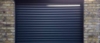 Combining space saving vertical operation with the benefits of an insulated. Access Garage Doors Sws Seceuroglide Roller Garage Door In Black