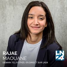 Her father was a laborer and her mother was a homemaker. Ln24 La Copresidente Ecolo Rajae Maouane Sera L Invitee Facebook