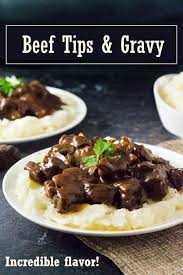 Beef Tips And Gravy Recipe Beef Dinner Gravy Via Foxvalleyfoodie Beef Tips And Gravy Recipes Beef Tips